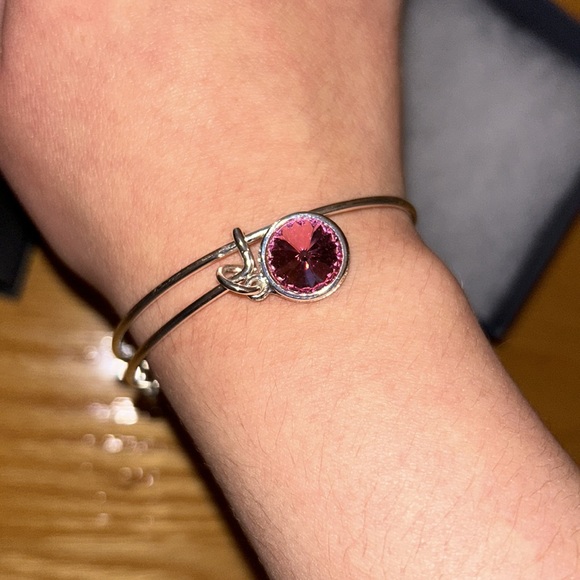 OCTOBER BIRTHSTONE SILVER BRACELET - Picture 4 of 7